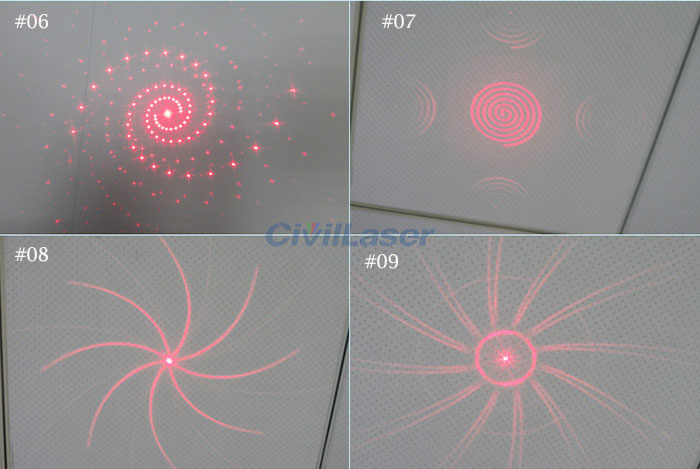 650nm 100mw 빨간색 Focus Adjustable Multiple spot 레이저 모듈